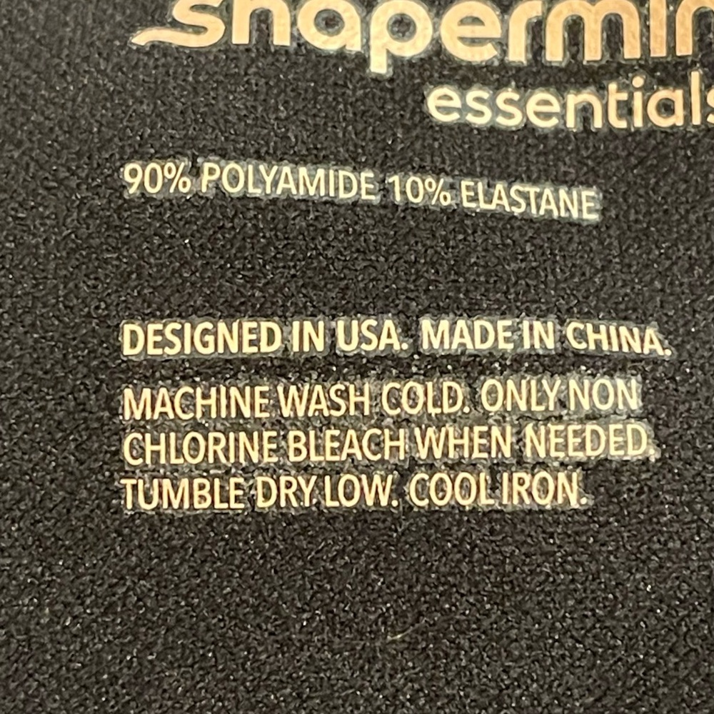 NWT Shapermint Black Essentials Scoop Neck Cami - Picture 7 of 12